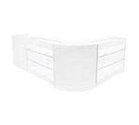 Monstershop Aries LED Shop Counter Set CM60, TB60 & 2 x K1200 - White