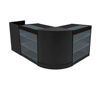 Monstershop Aries Led Shop Counter Set Cm60, Tb60 & 2 X K900 - Black Black