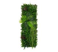 MonsterShop Artificial Plant Wall Panel 50 X 150Cm Alina Living Foliage Greenery Tiles Indoor Outdoor Weather & Uv Resistant