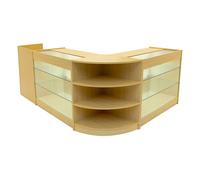 Monstershop Astro Led Shop Counter Set Lm60, Tb60 & 2 X K1200 - Maple In Beige Beige
