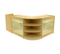 Monstershop Astro Led Shop Counter Set Lm60, Tb60 & 2 X K900 - Maple In Beige Beige