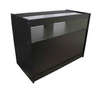 Monstershop B1200 Retail Shop Counter - Black Black One Size