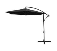 3m Garden Parasol Banana Hanging Cantilever Umbrella Crank Shade Patio Outdoor