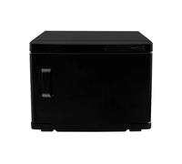 (Black) Hot Towel Warmer 23L Cabinet UV Steriliser