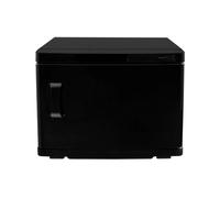 (Black) Hot Towel Warmer 23L Cabinet UV Steriliser