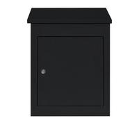MonsterShop Black Secure Lockable Parcel Post Box