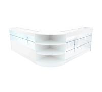 Monstershop Calliope LED Shop Counter Set K1500, C1500 & LM60 - White Monstershop White