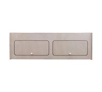 MonsterShop Campervan Overhead Cabinet 2 Door Top Locker Central Divider Camper Van Furniture Storage Natural One Size