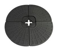 Monstershop Cantilever Parasol Base - Fan Design in Black Monstershop Black