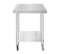 MonsterShop Catering Workbench Table - 60Cm X 45Cm X 86Cm