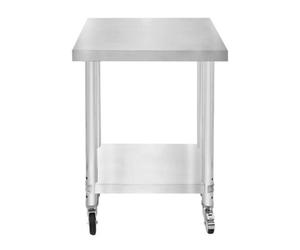 MonsterShop Catering Workbench Table - 60Cm X 45Cm X 86Cm