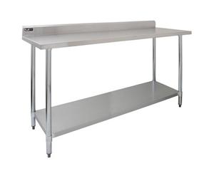 MonsterShop Commercial Stainless Steel Catering Table - 6Ft Wide