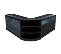 Monstershop Demeter Led Shop Counter Set K1200, B1200 & Lm60 - Black Black