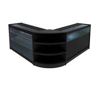 Monstershop Demeter LED Shop Counter Set K1200, B1200 & LM60 - Black Monstershop Black