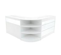 Monstershop Demeter Led Shop Counter Set K1200, B1200 & Lm60 - White White One Size