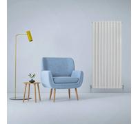 Designer Flat Panel Radiator - Gloss White (1600mm x 700mm)