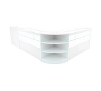 Monstershop Eclipse LED Shop Counter Set LM60, TB60 & 2 x C1500 - White Monstershop White