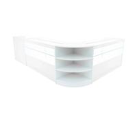 Monstershop Eclipse LED Shop Counter Set LM60, TB60 & 2 x C1500 - White