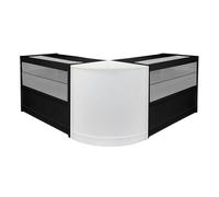 Monstershop Emperor C1200 C1200 CM60 Black and White Retail Shop Counters