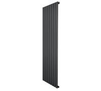 Monstershop Flat Single Column Radiator - 1600 x 560mm - Anthracite Grey