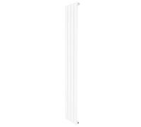 Monstershop Flat Single Column Radiator - 1600 x 280mm - White