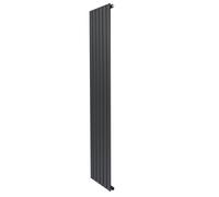 Monstershop Flat Single Column Radiator - 1800 x 420mm - Anthracite Grey
