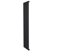 Monstershop Flat Single Column Radiator - 1800 x 420mm - Black Monstershop Black