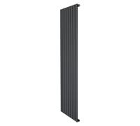Monstershop Flat Single Column Radiator - 1800 x 560mm - Anthracite Grey