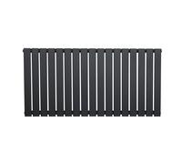 Monstershop Flat Single Column Radiator - 600 x 1190mm - Anthracite Grey Monstershop Grey