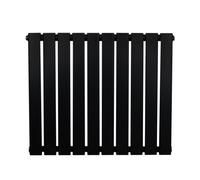 MonsterShop Flat Single Column Radiator 600mm X 700mm Modern Designer Single Panel