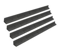 Monstershop Flexible Lawn Edging 4 x 1.2m - Grey | Size: 120 cm Monstershop Grey 120 cm