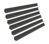 Monstershop Flexible Lawn Edging 6 X 1.2M - Grey Grey