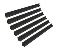 Monstershop Flexible Lawn Edging Black 1.2m x 6