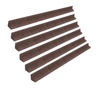 Monstershop Flexible Lawn Edging 7.2M - Brown In Terracotta Terracotta