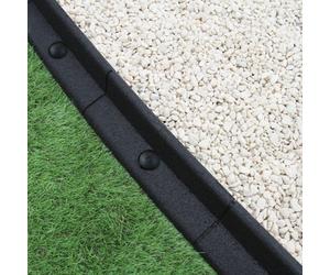 MonsterShop Flexible Lawn Edging Garden Border Green Pack Of 18 X 1.2M