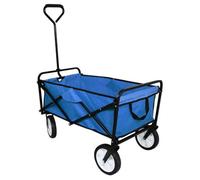 Foldable Garden Cart - Blue, none