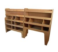 Monster Racking Ford Transit Custom Offside Plywood Van Shelving Unit