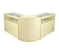 Monstershop Fusion Maple Shop Counter & Retail Display Set in Beige Monstershop Beige