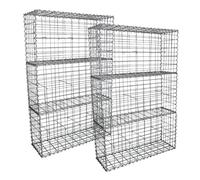 Monstershop Gabion Baskets 100 x 50 x 30cm / 6 Pack
