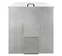Coal Storage Bunker Galvanised Steel Metal Rust & Rodent Proof Wood Fire