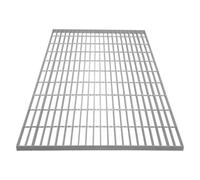 MonsterShop Galvanised Grating Floor Forge Walkway Mesh Panel Grid Drainage 100Cm X 80Cm X 3Cm