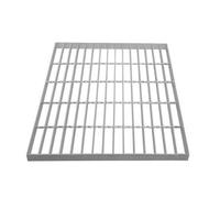 MonsterShop Galvanised Grating Floor Forge Walkway Mesh Panel Grid Drainage 50Cm X 50Cm X 3Cm