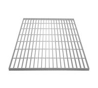 MonsterShop Galvanised Grating Floor Forge Walkway Mesh Panel Grid Drainage 70Cm X 70Cm X 3Cm