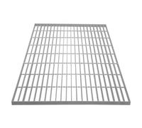 Monstershop Galvanised Grating - 800mm x 800mm, Silver