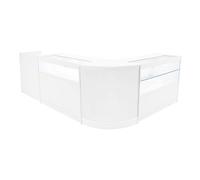 Monstershop Gravity LED Shop Counter Set B1200, C1200, TB60 & & CM60 - White