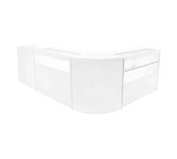 Monstershop Gravity Led Shop Counter Set B1200, C1200, Tb60 & & Cm60 - White White