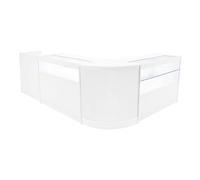 Monstershop Gravity Led Shop Counter Set B1200, C1200, Tb60 & & Cm60 - White White One Size
