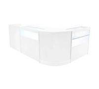 Monstershop Gravity LED Shop Counter Set B900, C900, TB60 & CM60 - White Monstershop White