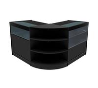 Monstershop Harmonia LED Shop Counter Set B900, C900 & LM60 - Black Monstershop Black