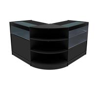 Monstershop Harmonia LED Shop Counter Set B900, C900 & LM60 - Black Monstershop Black